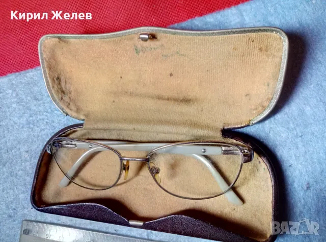 Стари СТИЛНИ ВИНТИДЖ ДИОПТРИЧНИ ОЧИЛА с КРАСИВ РЕТРО КАЛЪФ 19237, снимка 11 - Слънчеви и диоптрични очила - 47465528
