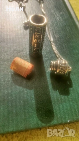 Mедальон с мантра shurangama, снимка 2 - Колиета, медальони, синджири - 53999404