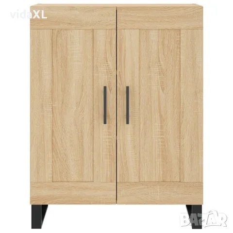 vidaXL Висок шкаф, дъб сонома, 69,5x34x180 см, инженерно дърво, снимка 8 - Бюфети - 56146770