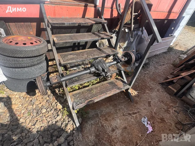 заден мост fiat panda, снимка 4 - Части - 56129614