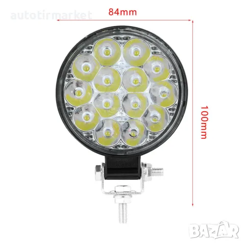LED халоген 14 диода – GUN1113, снимка 2 - Аксесоари и консумативи - 56052133