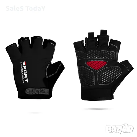 Ръкавици за велосипедисти, Мото ръкавици, черен, снимка 2 - Спортна екипировка - 44637975