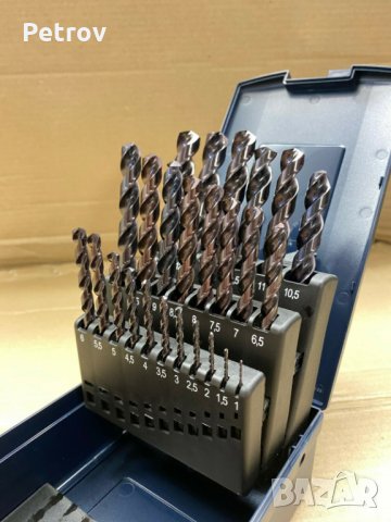 Garant Germany - Hoffmann Group - PROFI Свредла INOX - HSS-E TiALN 1-13 mm Nr.114500 GERMANY !!!    , снимка 7 - Други инструменти - 29339441