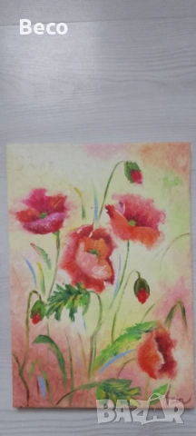 картина МАКОВЕ, снимка 2 - Картини - 53063892