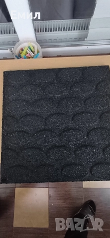 Подови гумени плочи 39/39/1.5см.