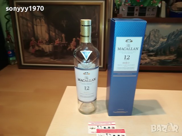 🔰MACALLAN ПРАЗНО ШИШЕ С КУТИЯ 0310221811