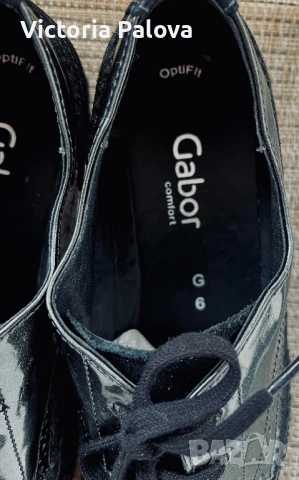 Елегантни обувки GABOR Comfort Optifit естествена кожа, снимка 5 - Дамски ежедневни обувки - 53345219