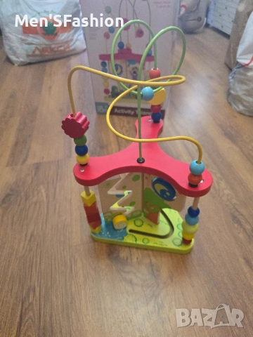Интерактивна дървена играчка 6 в 1 , снимка 7 - Образователни игри - 51616151