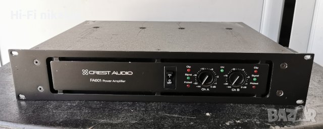 професионално стъпало CREST AUDIO FA601, снимка 1 - Ресийвъри, усилватели, смесителни пултове - 42534490