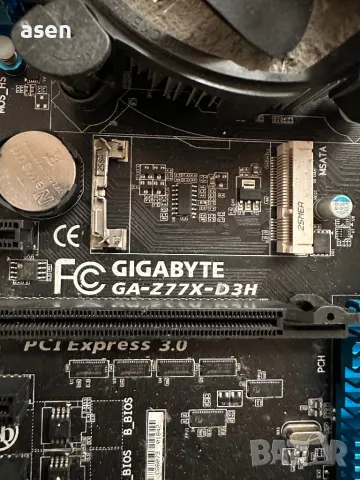 дънна платка Gigabyte GA-Z77X-D3H Intel Z77 LGA 1155 и процесор i72600, снимка 4 - Дънни платки - 49520769