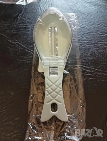 🐟 Ръчен уред за почистване на риба 