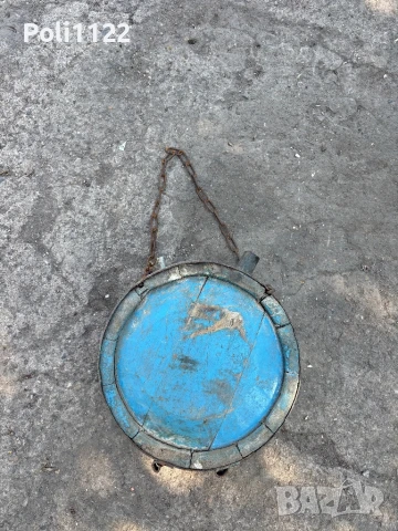 Дървена бъклица, снимка 3 - Антикварни и старинни предмети - 50703764