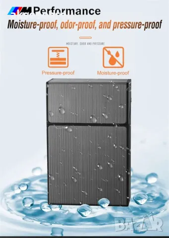 Качествена кутия за стандартни цигари калъф от алуминиева сплав Джобна кутия за пушачи за Подарък, снимка 3 - Табакери - 50223663