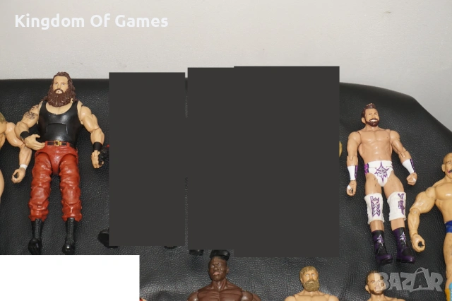 Кеч Фигури Iron Sheik/Braun Strowman ELITE/Kofi Kingston ELITE/Kurt Angle/Roderick Strong/TJP/Edge, снимка 4 - Колекции - 54311534
