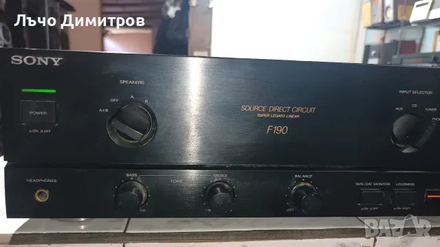 SONY     TA-F190, снимка 7 - Ресийвъри, усилватели, смесителни пултове - 55780034
