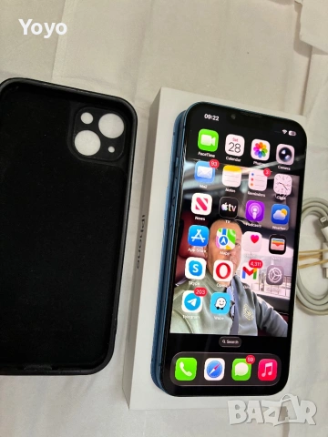 iPhone 13 blue топ състояние , снимка 2 - Apple iPhone - 54018257
