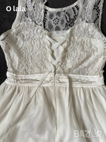 Бяла официална рокля, снимка 4 - Рокли - 54192818