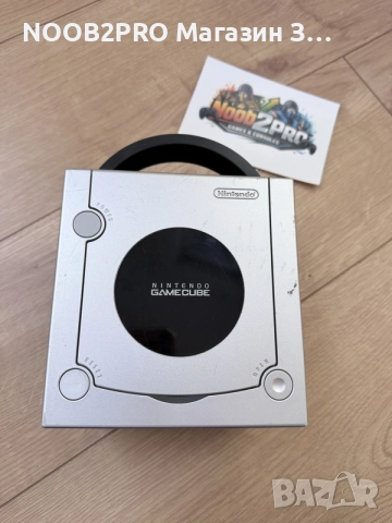 Nintendo GameCube DOL-101 PAL Сребрист, снимка 6 - Nintendo конзоли - 56169395
