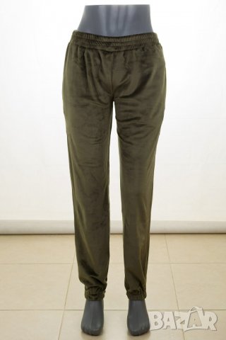 Дамски спортен кадифен комплект цвят каки марка Creens - M/L, снимка 5 - Комплекти - 37777638