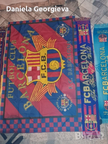 Знаме и шалове  на Барселона , снимка 9 - Колекции - 52893081