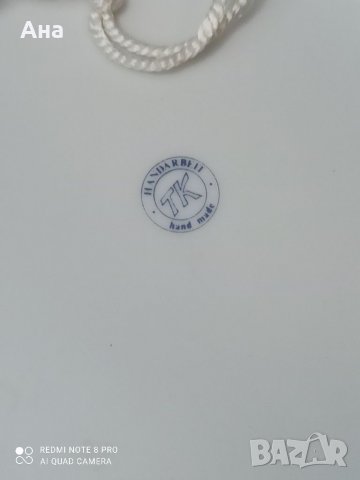 Красива порцеланова чиния маркирана, снимка 3 - Други - 37465957