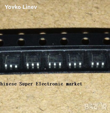 TPS76333DBVR SOT23-5 SMD MARKING - PBEI  OUT  3.3V / 150ma - 2 БРОЯ, снимка 5 - Друга електроника - 29325962