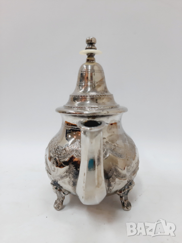 Стар бронзов марокански чайник(2.3), снимка 2 - Антикварни и старинни предмети - 44681834