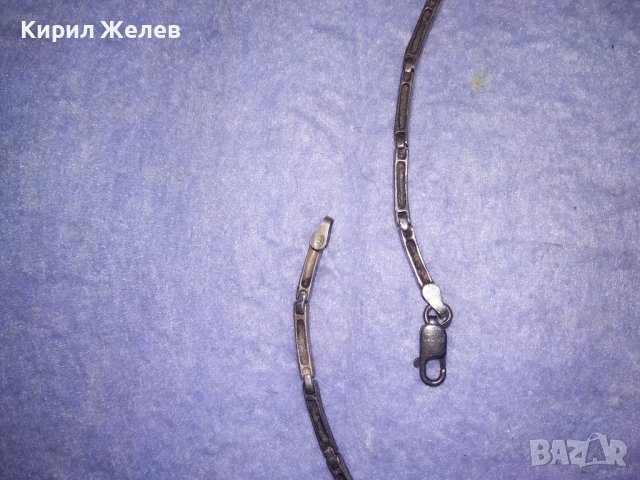 АРИСТОКРАТИЧНО СРЕБЪРНО АРТ КОЛИЕ СРЕБРО 925 Част От КОМЛЕКТ ИНКРУСТИРАНО с ФАСЕТИРАНИ ЦИРКОНИ 33154, снимка 15 - Колиета, медальони, синджири - 39568419