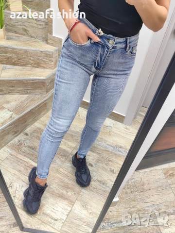 Дънки слим фит с push up ефект, снимка 7 - Дънки - 52733657