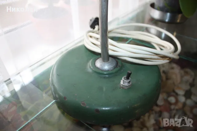 Стара индустриална лампа / настолна лампа