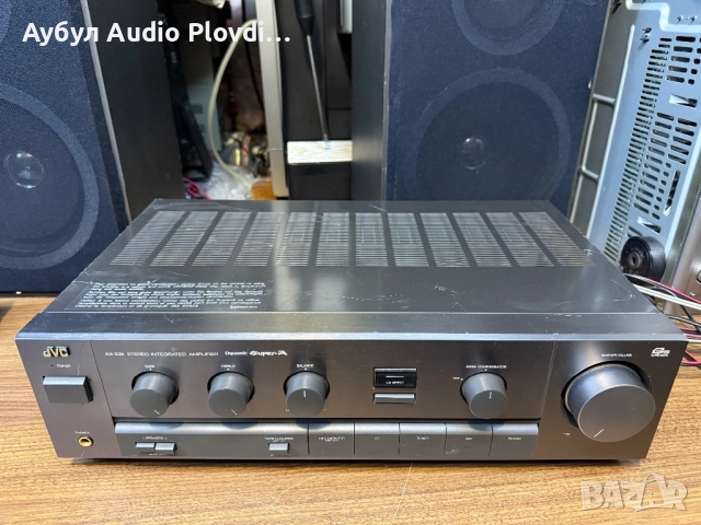 JVC AX-335 Усилвател, снимка 3 - Ресийвъри, усилватели, смесителни пултове - 52567002