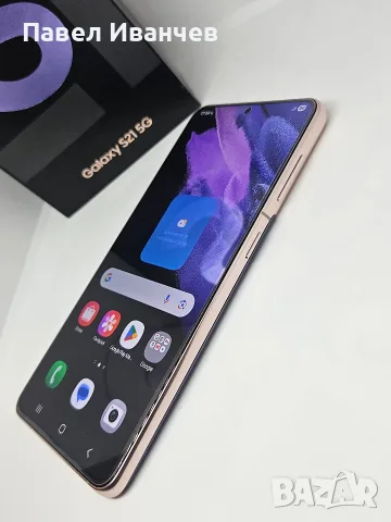 Samsung Galaxy S21 5G 128Gb/8Ram Violet - Пълен комплект, снимка 2 - Samsung - 56183172