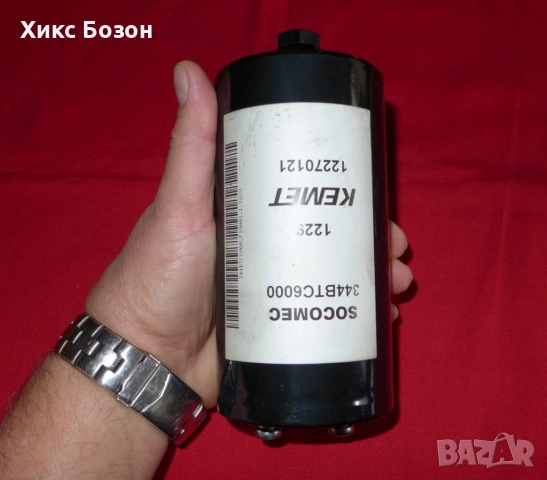 Гигантски мега кондензатори Kemet Socomec, снимка 5 - Друга електроника - 54324748