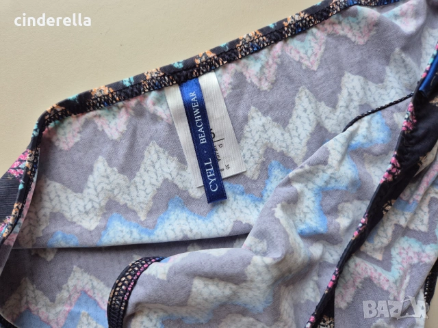 ДОЛНИЩЕ БАНСКИ S, CYELL, зиг-заг – ново, атрактивен модел, снимка 2 - Бански костюми - 53897682
