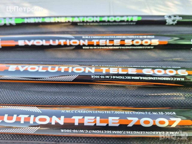 Директен карбонов телескоп FL Temptation 4м/5м/6м/7м, снимка 5 - Въдици - 42782000