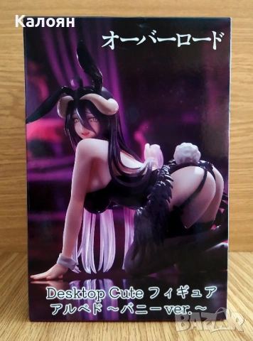 Аниме фигури Desktop Cute Albedo Bunny Ver. & Hatsune Miku Wonderland Thumbelina, снимка 2 - Колекции - 54310611