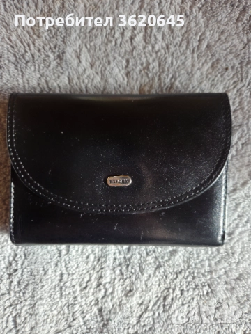 Дамско портмоне естествена кожа