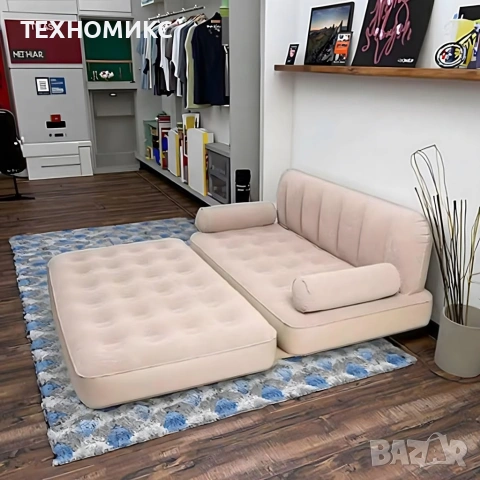 Надуваем Матрак 5 В 1, Kanza, PVC Материал, Гъвкавост 5 В 1, снимка 7 - Други стоки за дома - 53068734