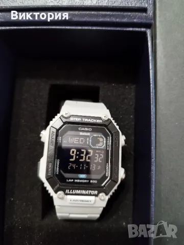 Casio часовник с крачкомер , снимка 1 - Мъжки - 47949583