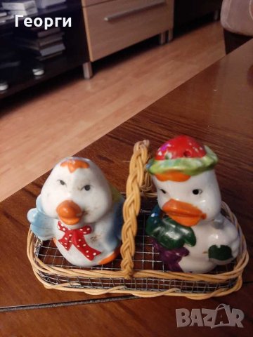 Прибори порцеланови за сол, снимка 1