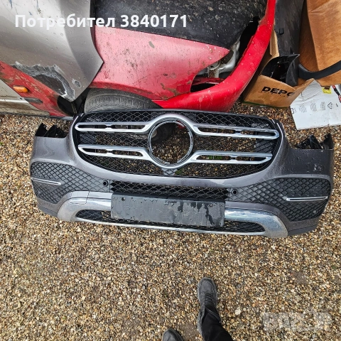 Продавам предна броня обурудвана за Mercedes GIE w167