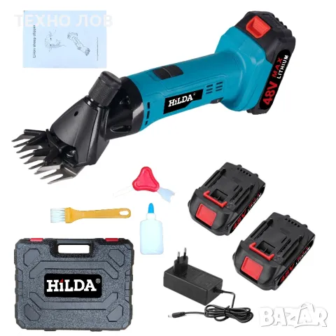 Акумулаторна машина за стригане на овце и животни 48V с 2 батерии

, снимка 11 - Други стоки за животни - 49648529