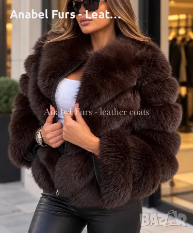 дамски палта от естествен косъм, снимка 6 - Палта, манта - 56337494