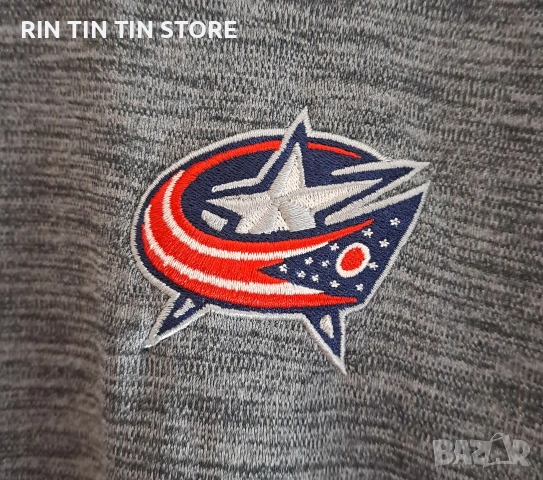 COLUMBUS BLUE JACKETS x NHL x Quarter Zip Pullover , снимка 3 - Спортни дрехи, екипи - 53105615