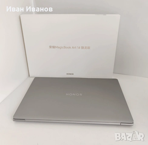 Honor MagicBook Art 14 Snapdragon 1kg, 1cm 32GB RAM, OLED 14.6 120HZ, снимка 3 - Лаптопи за работа - 54171640