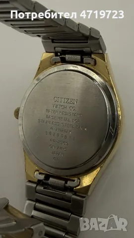 Vintage Citizen Crystron Quartz Day-Date, снимка 4 - Мъжки - 56510749
