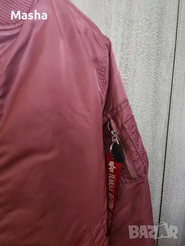 Оригинално дамско яке бомбър Alpha Industries MA-1 VF 59, размер M, снимка 5 - Якета - 55735136