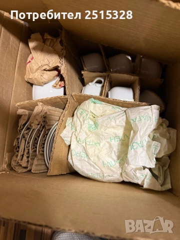 стар бълг порцеланов сервиз китка, снимка 4 - Сервизи - 52151281