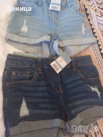 Нови дънкови панталонки, снимка 1