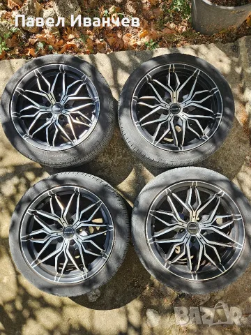 Джанти BORBET 17" 5х112 7.5Jx17 с гуми Dunlop 225/45 R17